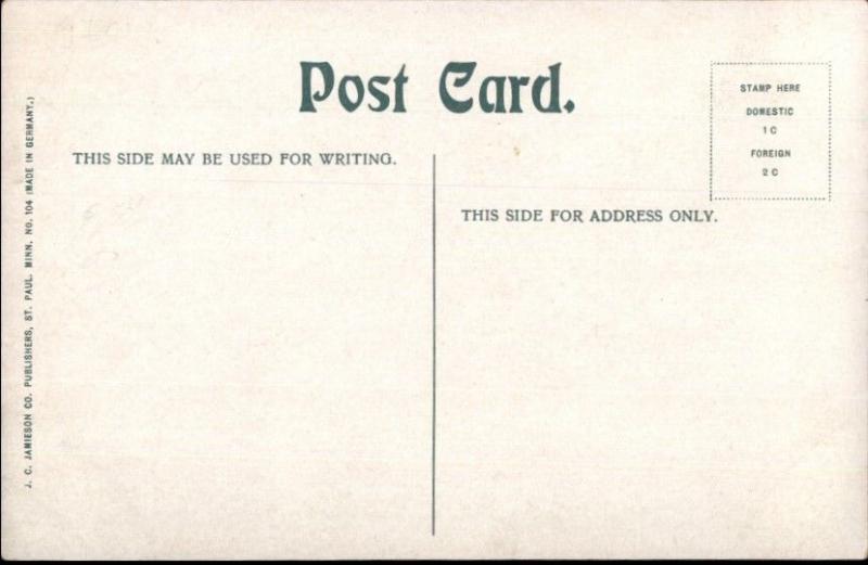 St. Paul MN Andrew Schoch Grocery Co Bldg c1910 Postcard EXC COND