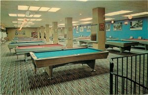 Advertising Postcard, NY, New York City, Golden Q Billiard Lounge, 23 Park Row