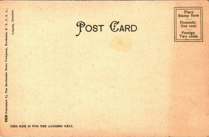 Chicago Portland Special 1906 Oregon Railroad Rochester UDB Postcard UNP Unused 