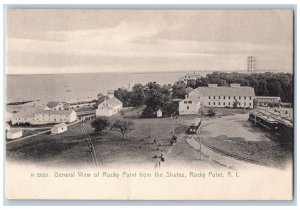 Rocky Point Rhode Island Postcard General View Of Rocky Point From Shutes c1905