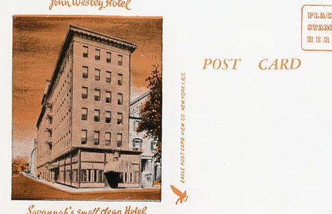 GA - Savannah, John Wesley Hotel (Now Planters Inn)