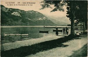 CPA ANNECY - Lac d'ANNECY - Le Quai de la Tournette et le Lac (691210)