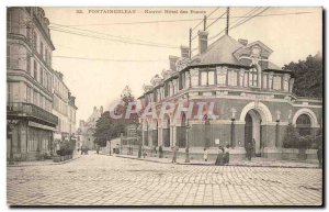 Fontaineableau Old Postcard New Hotel Post