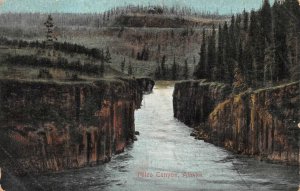 MILES CANYON ALASKA POSTCARD (c. 1910)