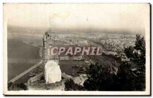 Old Postcard Oran General View from Santa Cruz