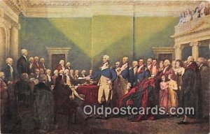 Resignation of Gen Washington Annapolis, Dec 23, 1783 Patriotic Unused 