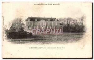 Postcard Old St Hilaire de Loulay Chateau de la Lande Buor