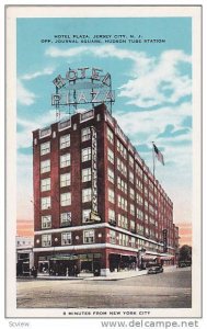 Hotel Plaza, Jersey City, New Jersey, PU-1910