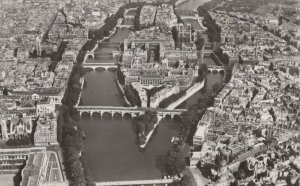 France Postcard - Aerial View of Paris   RS23466