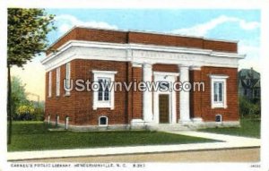 Carnegie Public Library in Hendersonville, North Carolina