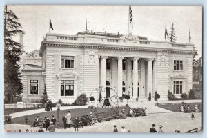 1910 Seattle Washington Vintage State Building Modern French School Architecture
