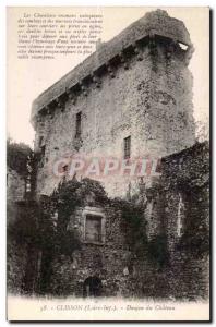 Clisson - Dungeon of the Castle - Old Postcard