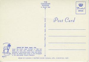 Sky Tram, Jasper, Alberta, AB. Canada Postcard