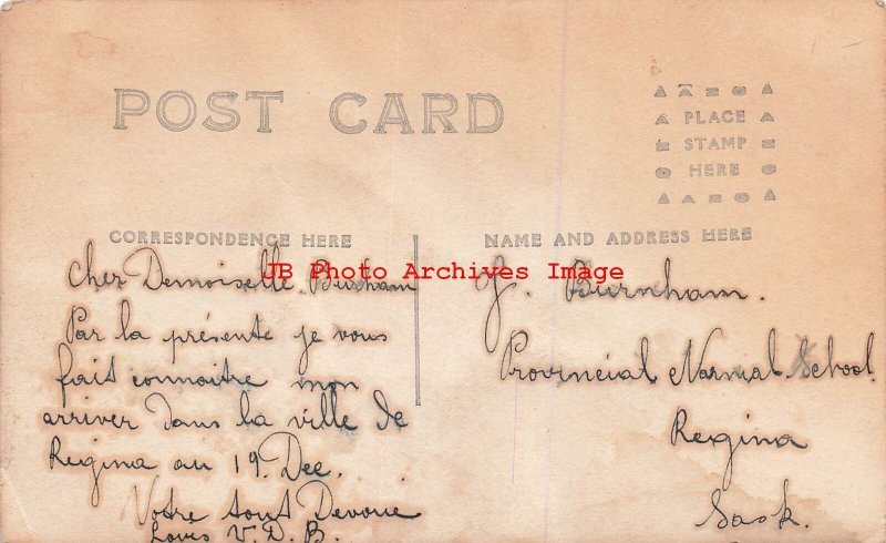 Canada, Saskatchewan, Macoun, RPPC, Methodist Church, Photo