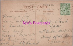 Genealogy Postcard - Staff Sergeant Cloud, RAMC, 83rd Dublin Hospital GL2196