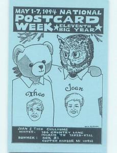 1994 POSTCARD WEEK - SUMMER ADDRESS Copper Harbor - Grant Township MI H9613