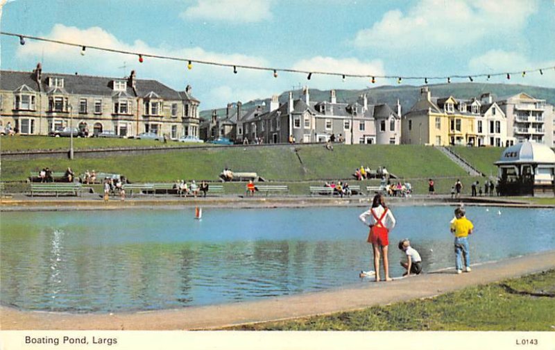 Boating Pond Largs United Kingdom, Great Britain, England Unused 