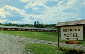 NH - Colebrook. Redwood Motel & Restaurant