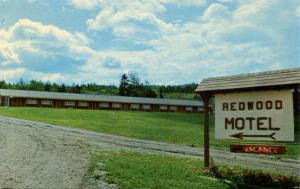 NH - Colebrook. Redwood Motel & Restaurant