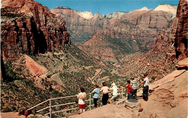 Stelena, Montana, Panguitch, Zion National Park, Utah Postcard