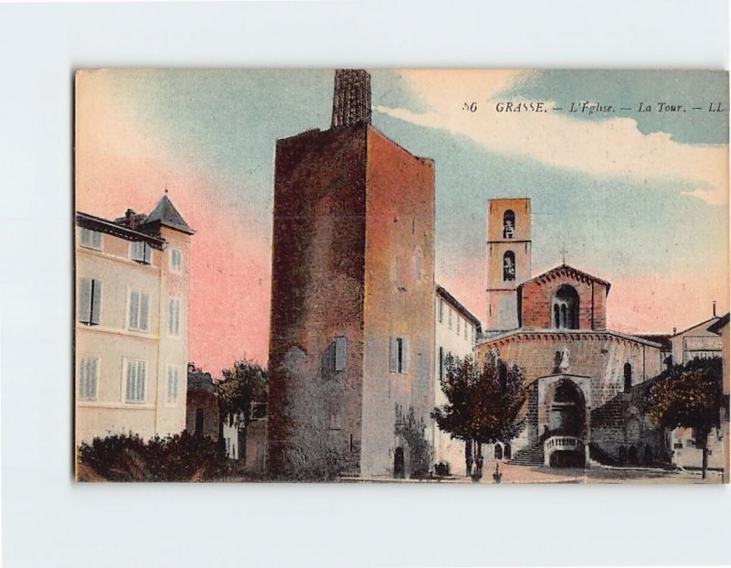 Postcard The Cathedral Grasse France