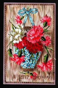 U.S. 1910 Picture Postcard Birthday Wishes!