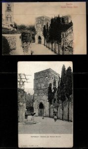 Italy Ravello 2 Postcards Plazzo Rufolo