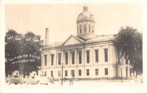 Madison Indiana Jefferson Court House Real Photo Antique Postcard K103526