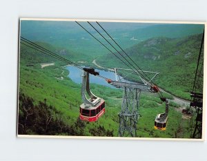 Postcard New Hampshire Aerial Tramway, Franconia Notch, Franconia, New Hampshire