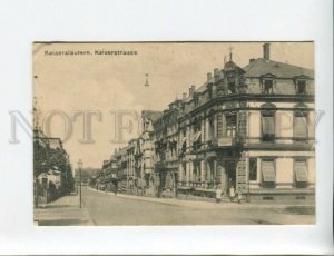 3171986 GERMANY Kaiserslautern Kaiserstrasse Vintage postcard