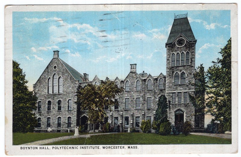 Worcester, Mass, Boynton Hall, Polytechnic Institute