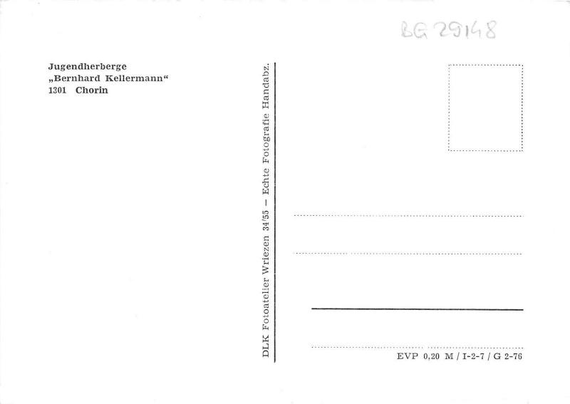 BG29148   bernhard kellermann chorin    germany CPSM 14.5x10cm