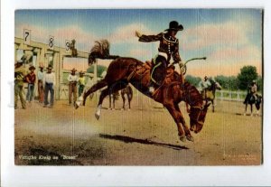 3078991 US Bluffs Iowa RODEO Vaughn Kreig on Boxer Vintage PC