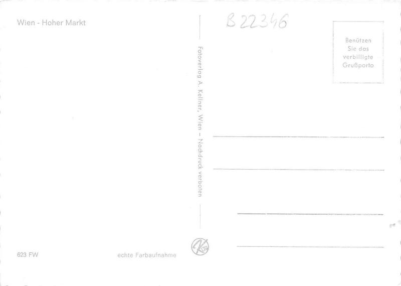 B22346 Wien Hoher Markt    austria