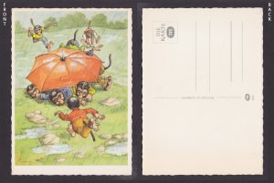 GERMANY, Postcard, Monkeys in the rain, Unposted