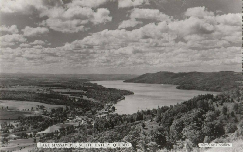 RP: NORTH HATLEY , Quebec, Canada, 1930-1940s; Lake Massawippi