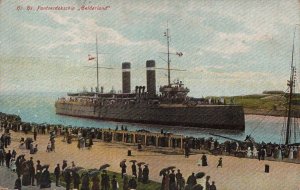 Postcard Ship Pantserdekschip Gelderland