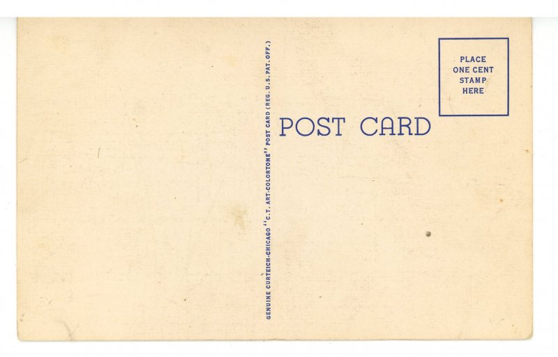 TX - Corpus Christi. Downtown Navy Bus Terminal circa 1943