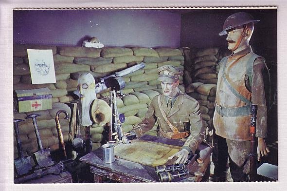 Army Museum, Halifax Citadel, Nova Scotia, Trench Dug Out Soldiers