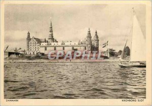 Postcard Modern Danmark Elsinore Helsingor Kronborg Slot Kronborg Castle Know...