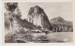 Oregon Columbia River Highway Beacon Rock Tunnel Real Photo