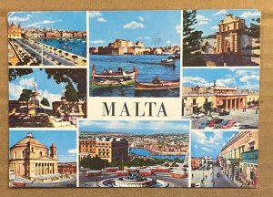 USED POSTCARD - MALTA