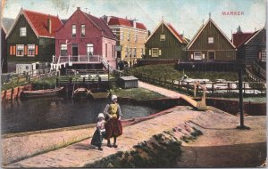 Netherlands Marken Vintage Postcard 04.12