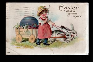 1916 Easter Picture Postcard Buffalo NY