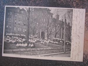 BRISTOL VIRGINIA VA SULLINS COLLEGE c1910 Postcard