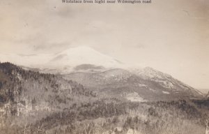 New York Adirondacks Whiteface Mountain From Wilmington Road 1910 Real Photo