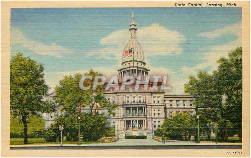 Postcard Old State Capitol Lansing Mich