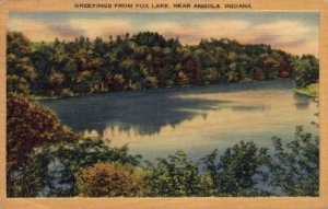 Fox Lake, Near Angola - Indiana IN