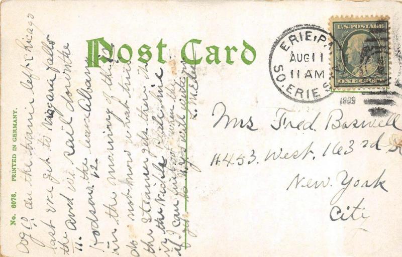 CHICAGO, IL  Illinois              COLLISEUM             1909 Postcard