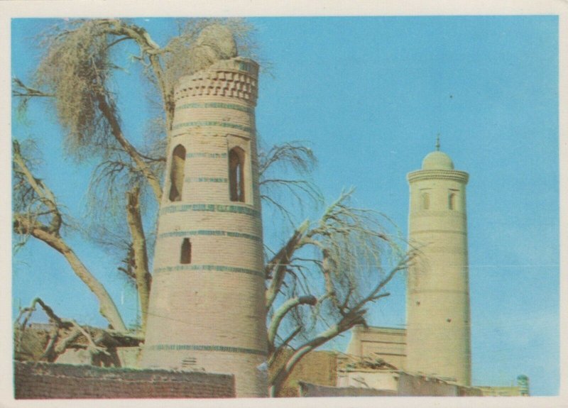 Uzbekistan Postcard - Dishan-Kala, The Minarets of The District Mosques  RR8851